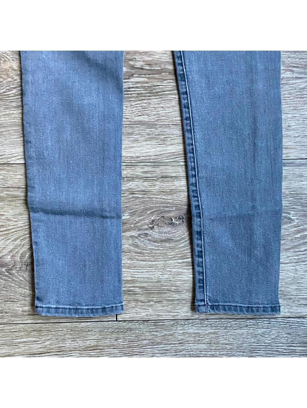 H&M &Denim Super Skinny Low Rise Gray Jeans 28 - Picture 4 of 9